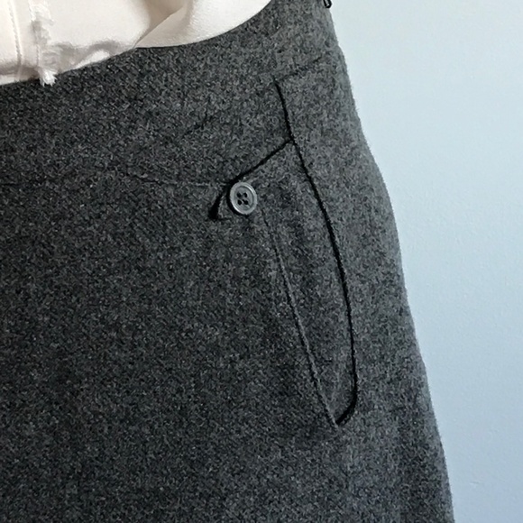 Mexx - Grey Wool Blend midi skirt - Picture 3 of 14